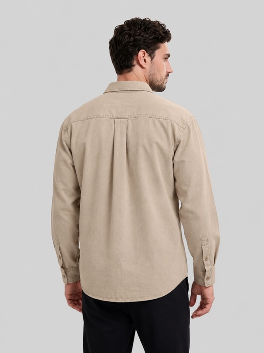 Erkaklar uchun klassik uzun yengli kundalik ko‘ylak, 9 xil rangda, M-XXL