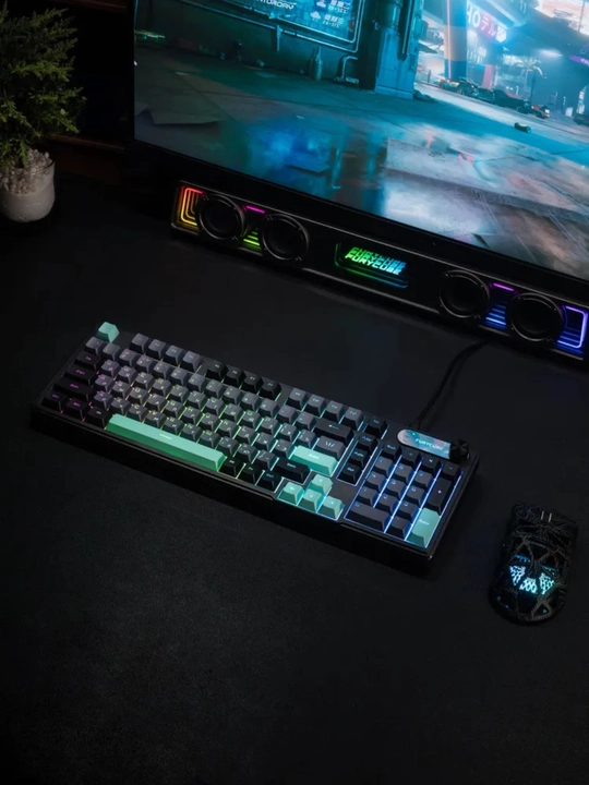 Игровые киберспортивные клавиатуры ZIFRIEND AG68, RX75 PRO и BD61 с RGB-подсветкой