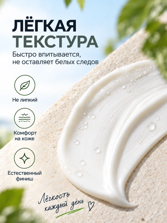 Yuz uchun mineral quyoshdan himoya kremi Round Lab Birch Juice Mild-Up SPF50+ PA++++,50 m