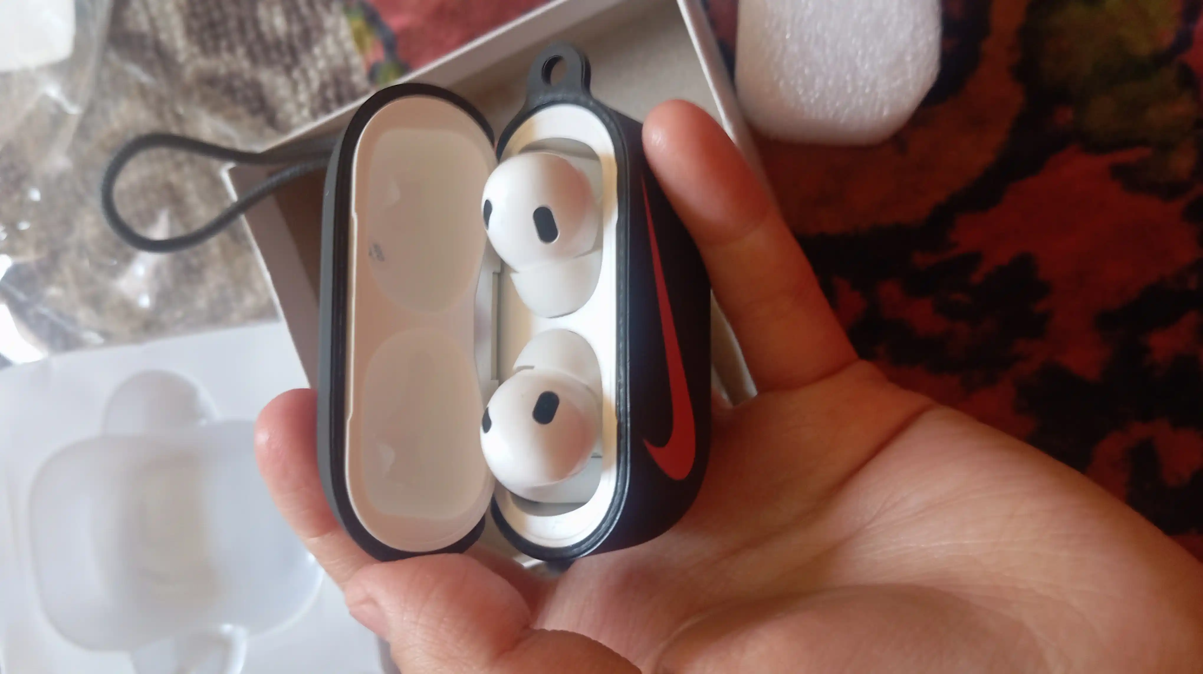 Airpods uchun chexol Airpods 3, Airpods Pro, Airpods 2 pro, 3, 4, xira va bosma