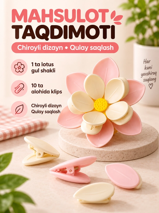 Магнитные клипсы для пакетов, зажимы для хранения продуктов, цветок, 10 шт