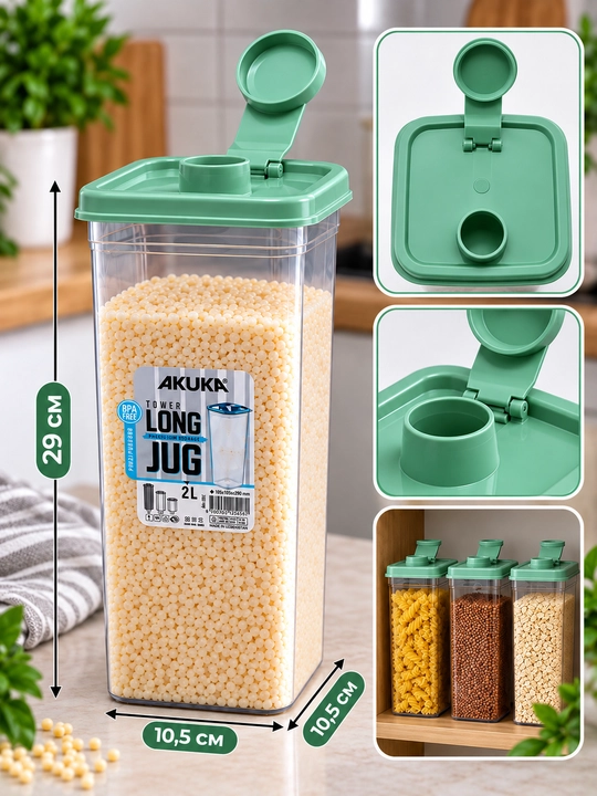 Saqlash uchun plastik idish