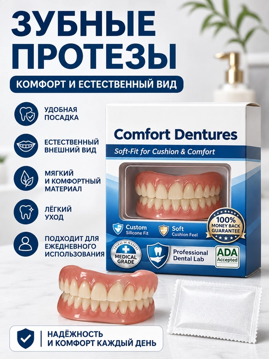 Косметические временные силиконовые виниры, комфорт, легкий уход, универсальный - 