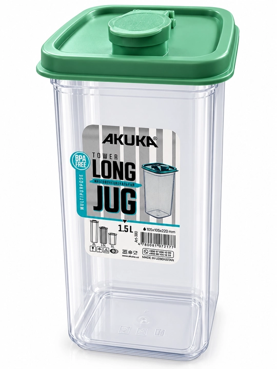 Saqlash uchun plastik idish