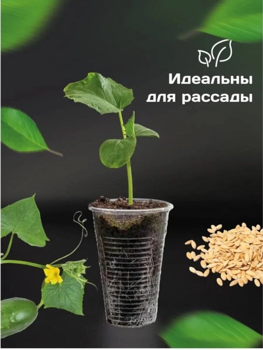 Bir martalik plastik stakanlar, 200 ml