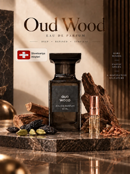 Tom Ford Oud Wood atirlar erkaklar va atirlar ayollar uchun, probnik atirlar - 