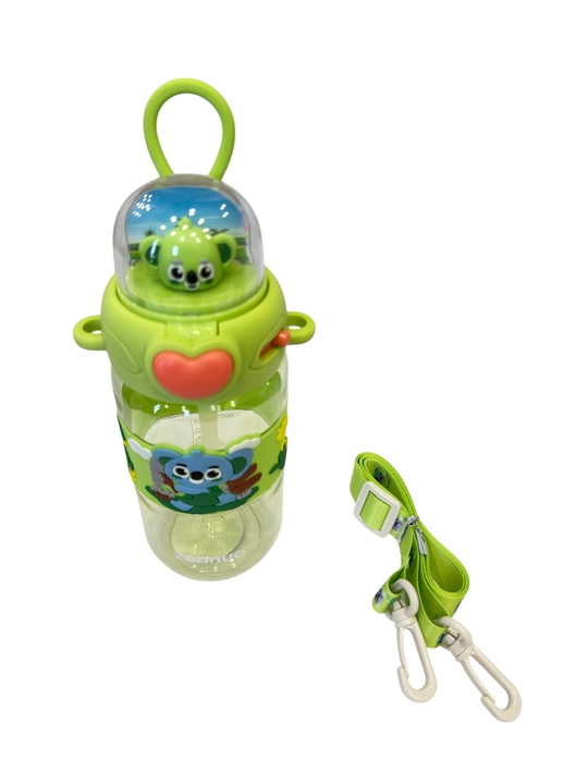 ZANNUO bolalar uchun so'rg'ichli va chayqaladigan qopqoqli suv shishasi, 500 ml