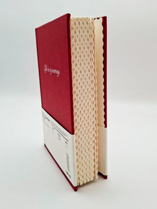 A5 formatdagi bloknot 160 varoq 19,5 × 13 sm terisimon muqovali