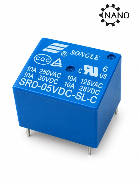 SONGLE SRD-05VDC-SL-C — 5V 10A rele