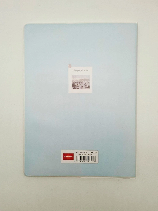 A5 formatdagi bloknot 160 varoq 19,5 × 13 sm terisimon muqovali