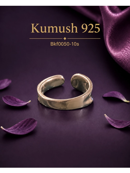 Klassik 925 probali kumush uzuk, sovg'a va kundalik taqish uchun - 