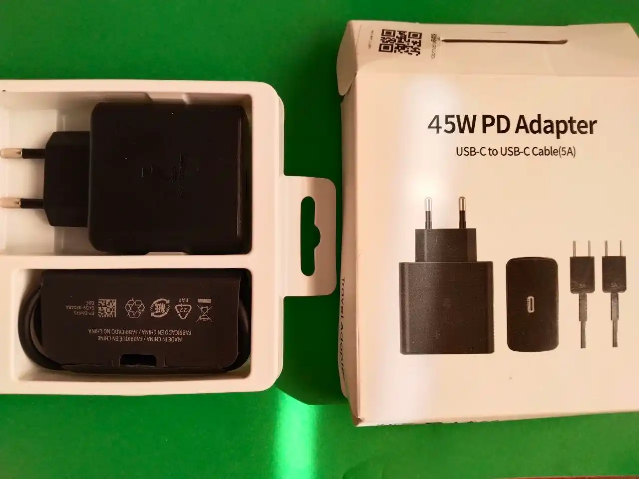 Samsung 45W PD Adapter – мощное и безопасное зарядное устройство