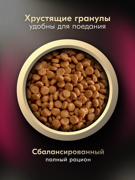 Lamour mushuklar uchun quruq yem mol go‘shtli, 350 gr