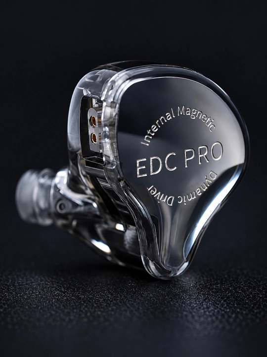 Проводные наушники KZ EDC PRO, игровые и музыкальные, внутриканальные, с микрофоном