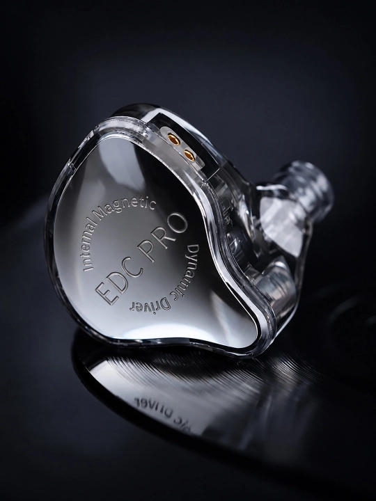 Проводные наушники KZ EDC PRO, игровые и музыкальные, внутриканальные, с микрофоном