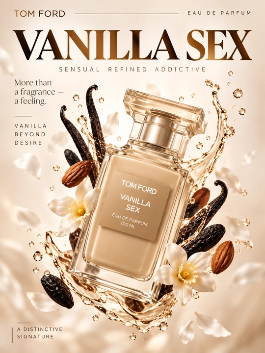 Ayollar uchun parfumlangan suv Tom Ford Vanilla Sex, 30ml Shvetsariya - 