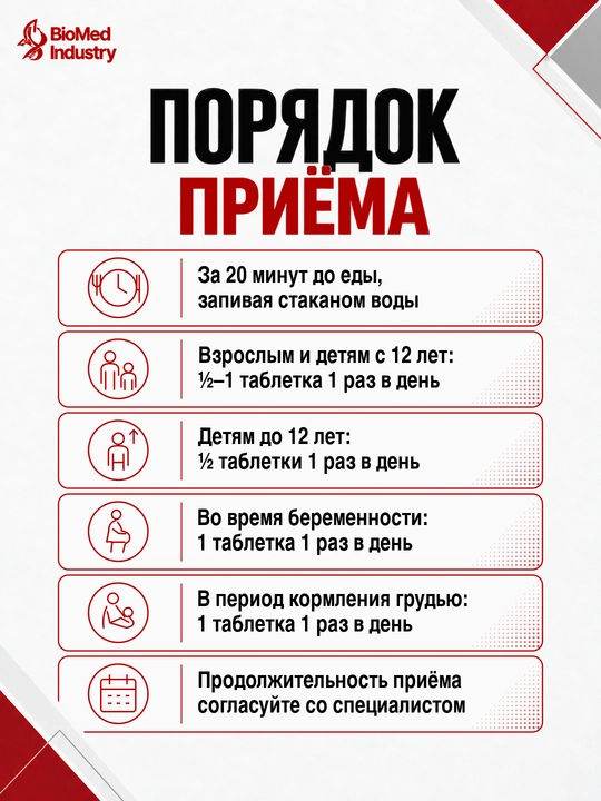 TIROSNAB YOD — Йод для здоровья щитовидной железы, 50 таблеток