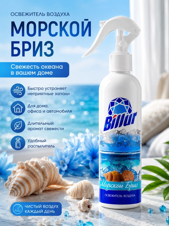 Havo tozalagich, xushbo'y hid, uy ifori, purkagich, vannaxona ifori, ofis ifori, 400 ml - 
