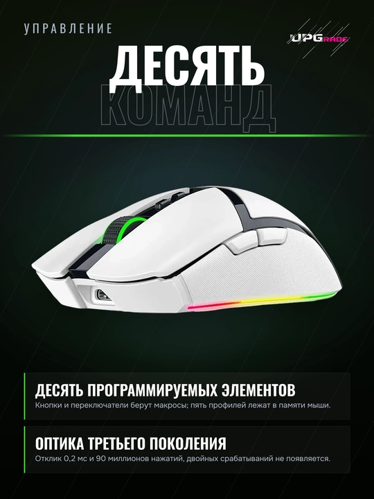 Мышь игровая Razer Cobra Pro беспроводная, 30000 DPI, Chroma RGB 11 зон, 77 г