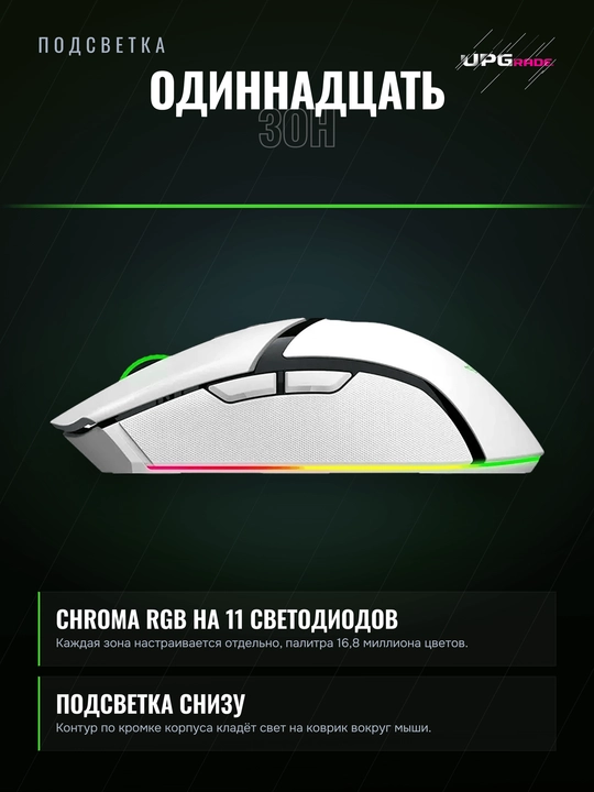 Мышь игровая Razer Cobra Pro беспроводная, 30000 DPI, Chroma RGB 11 зон, 77 г