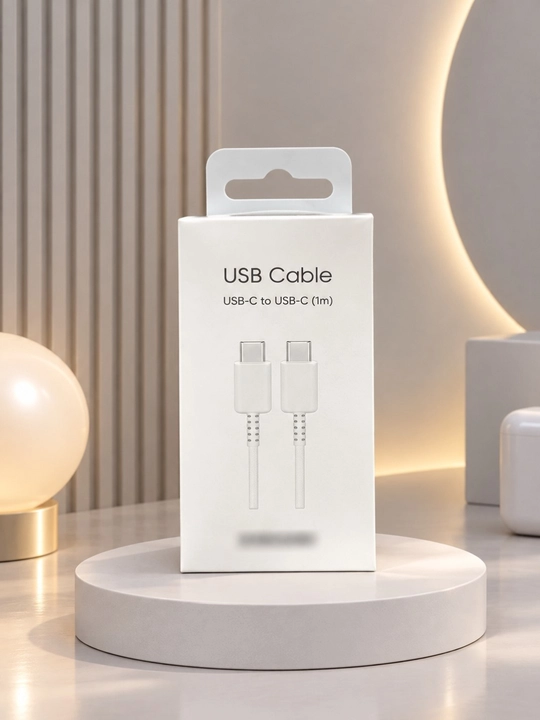 USB кабель быстрой зарядки TYPE-C - TYPE-C, 1 м, для Samsung - 