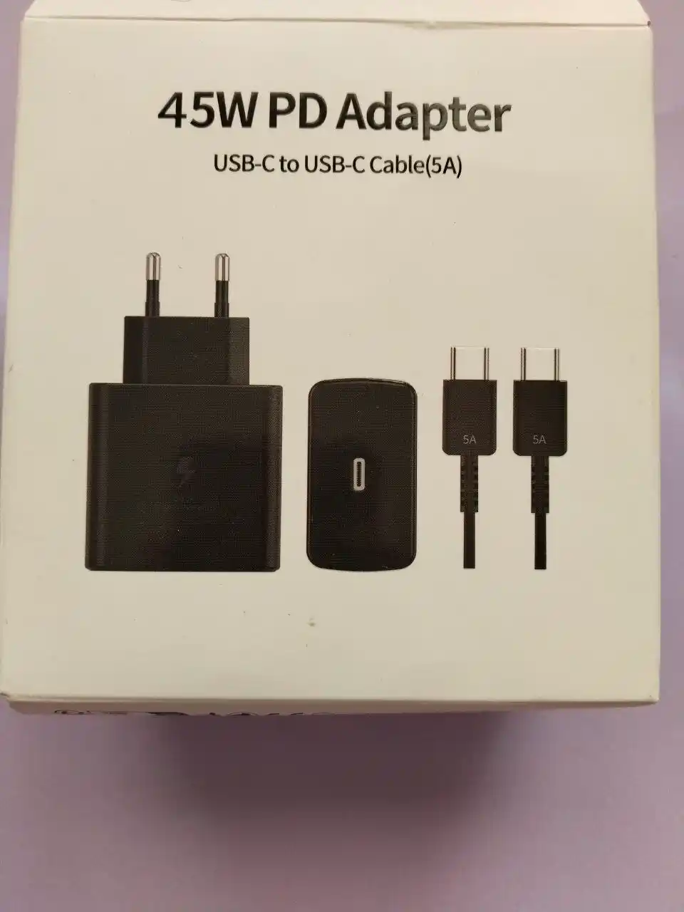 Samsung 45W PD Adapter – мощное и безопасное зарядное устройство
