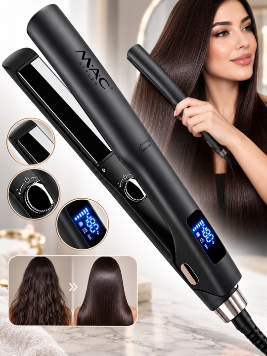 Soch tekislagich MAC Styler 5576, professional soch dazmoli, turmaklash va tekislash uchun
