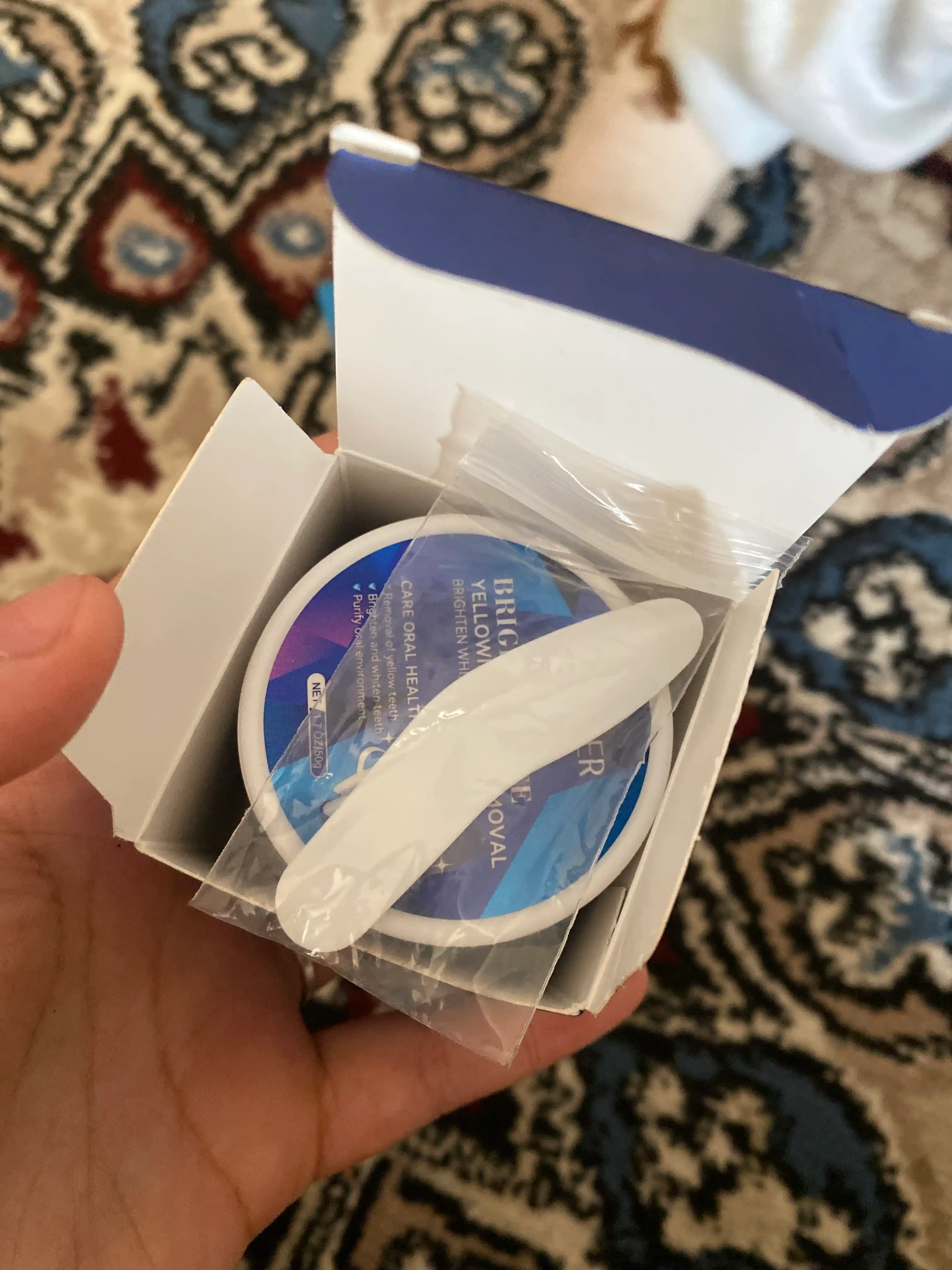 Tishlarni oqartirish uchun parashoklar SADOER, og‘iz gigiyenasi, 50 g