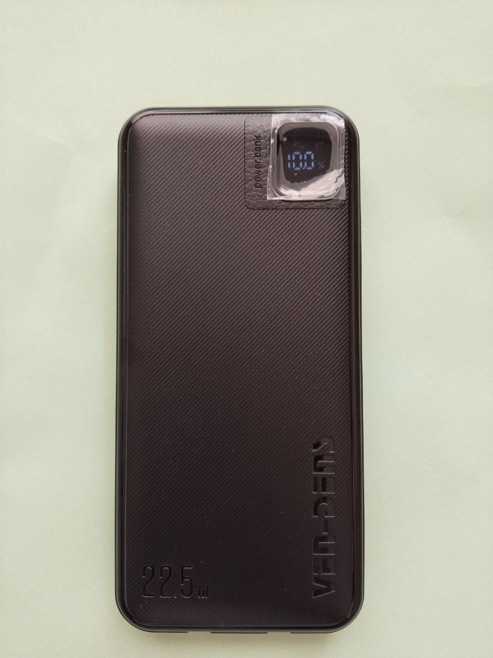 Power Bank 20000mA 22W tezkor quvvat bilan tashqi akkumulyatori +2 kabel bilan