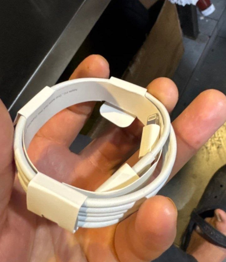 Type-C → Lightning kabel – iPhone X, 11, 12, 13, 14 to‘liq mos
