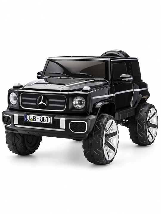 12V 4x390 kuchlanishli, to‘liq uzatmali, APP+pultli, EVA g‘ildirakli bolalar elektromobili