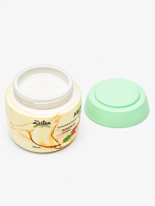 Zeitun Argan Oil - sochlar uchun ozuqaviy va tiklovchi balzam, argon moyi bilan 550 ml