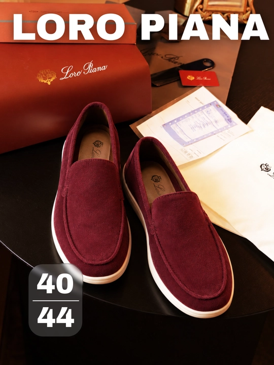 Мужские лоферы Loro Piana на лето и осень, 7 цветов, размеры 40–44 - 