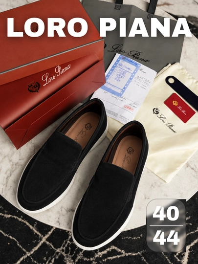 Мужские лоферы Loro Piana на лето и осень, 7 цветов, размеры 40–44 - 