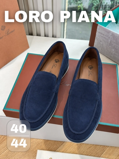 Мужские лоферы Loro Piana на лето и осень, 7 цветов, размеры 40–44 - 