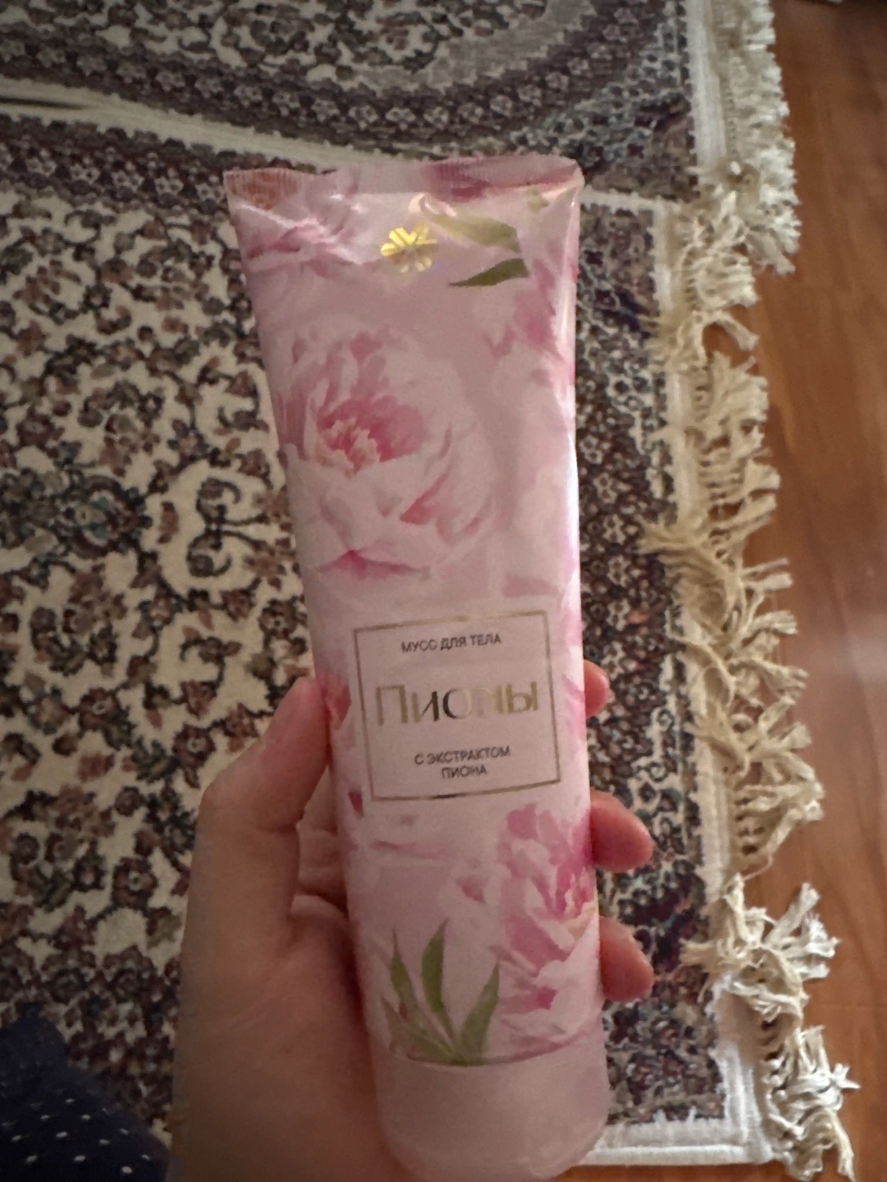 Мусс для тела с экстрактом пиона, 200 мл