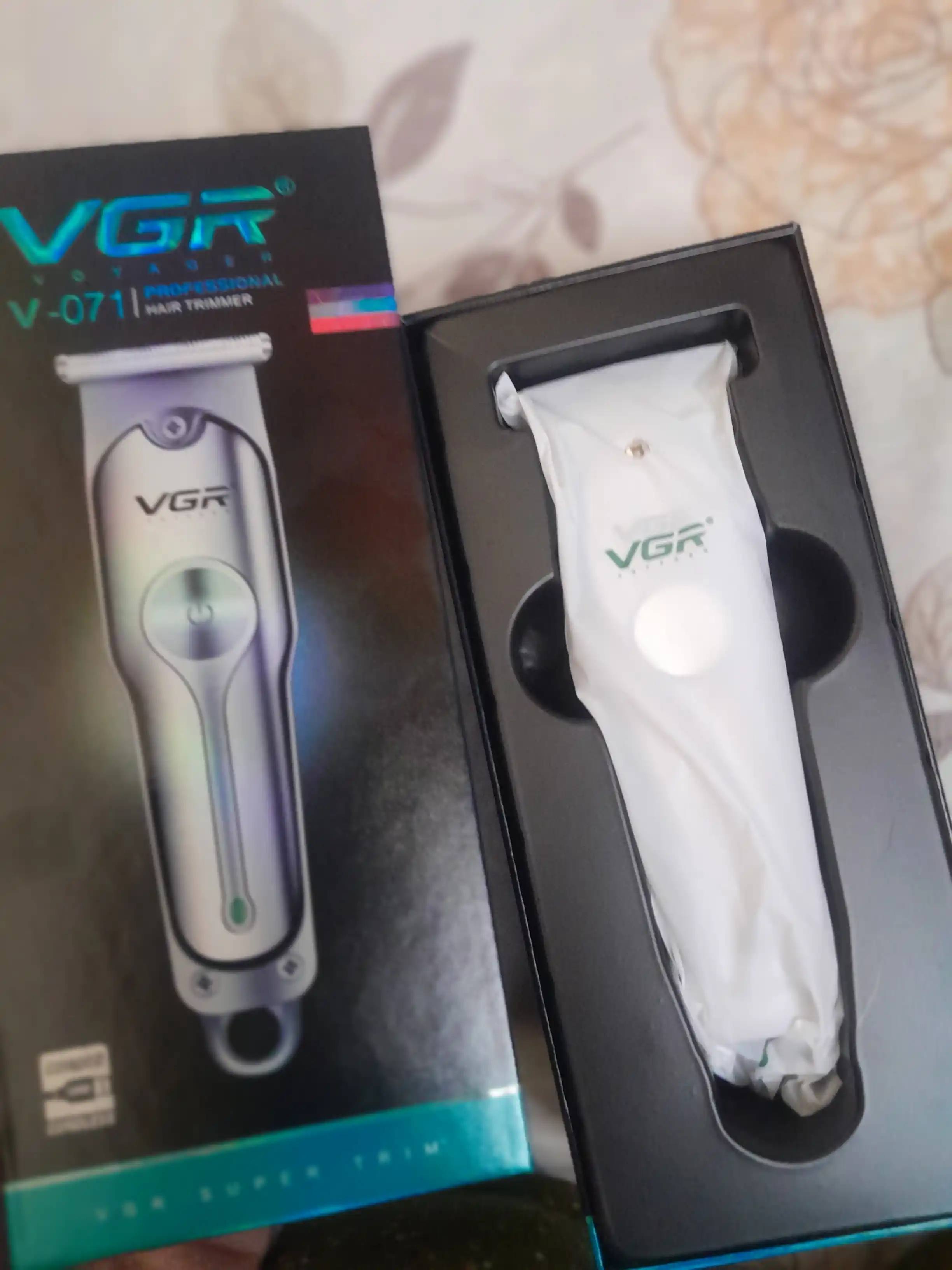 Машинка для стрижки волос VGR V-071, VGR V-290, триммер для бритья бороды, бритва