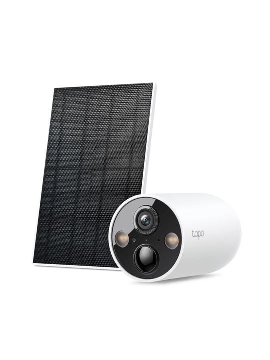 Tapo C425 KIT уличная Wi-Fi камера 4 Мп 2K, аккумуляторная, с солнечной панелью, IP66