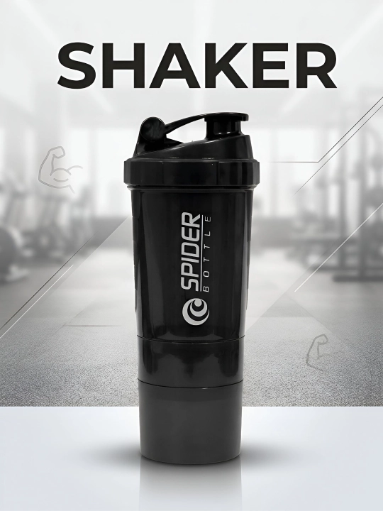 Protein va geyner uchun sheyker, sport shishasi, uniseks