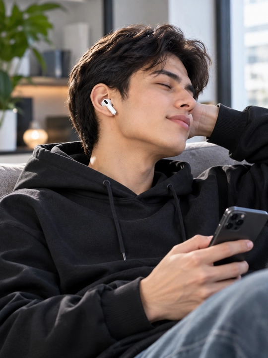 XTAUTI XR5, белые наушники, беспроводные наушники, Bluetooth, TWS, ENC гарнитура