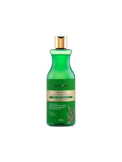 Dermokil Rosemary & Mint — укрепляющий шампунь для волос, 250 мл - 