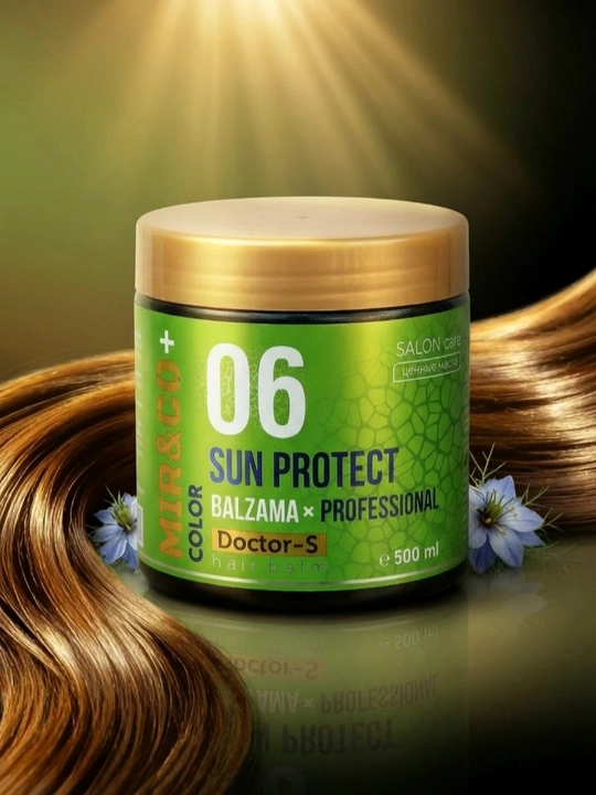 Doctor-S 06 Sun Protect — питательный бальзам для всех типов волос, 500 мл