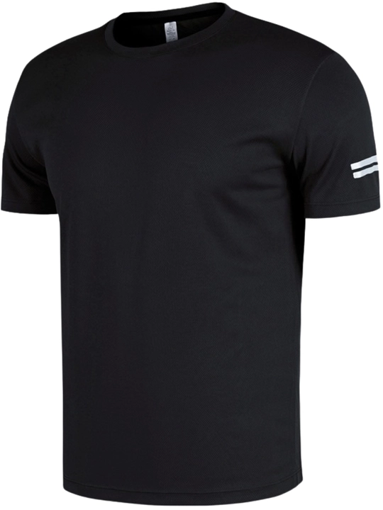 Рашгард мужской больших размеров 5XL–7XL, быстросохнущий, для фитнеса и тренировок - 