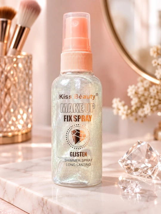 Makiyajni fiksatsiya qiluvchi shimmer sprey - 