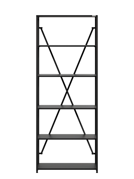 AIKO Krosses stellaj, kitob va o‘simliklar uchun taglik, lift javoni, 80 x 40 x 200 sm