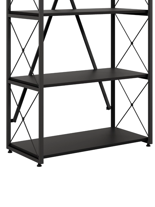 AIKO Krosses stellaj, kitob va o‘simliklar uchun taglik, lift javoni, 80 x 40 x 200 sm