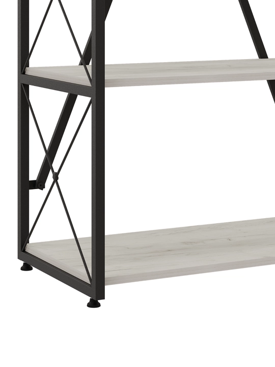 AIKO Krosses stellaj, kitob va o‘simliklar uchun taglik, lift javoni, 80 x 40 x 200 sm