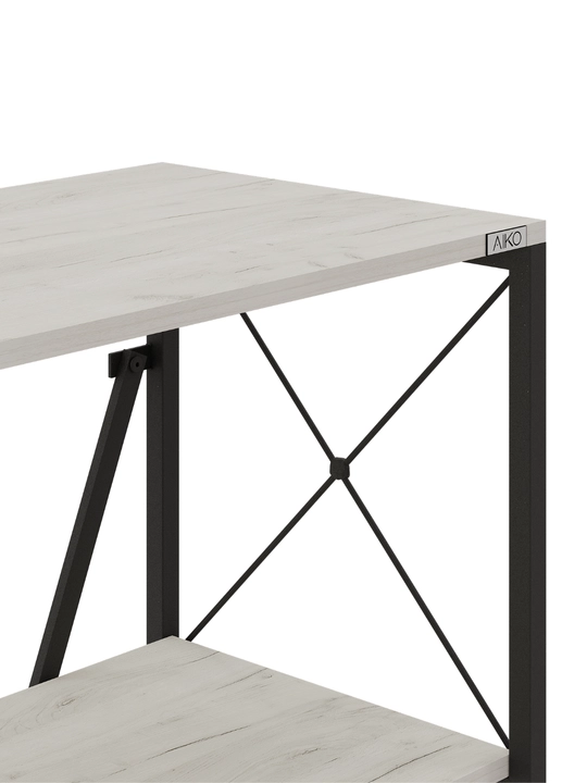 AIKO Krosses stellaj, kitob va o‘simliklar uchun taglik, lift javoni, 80 x 40 x 200 sm