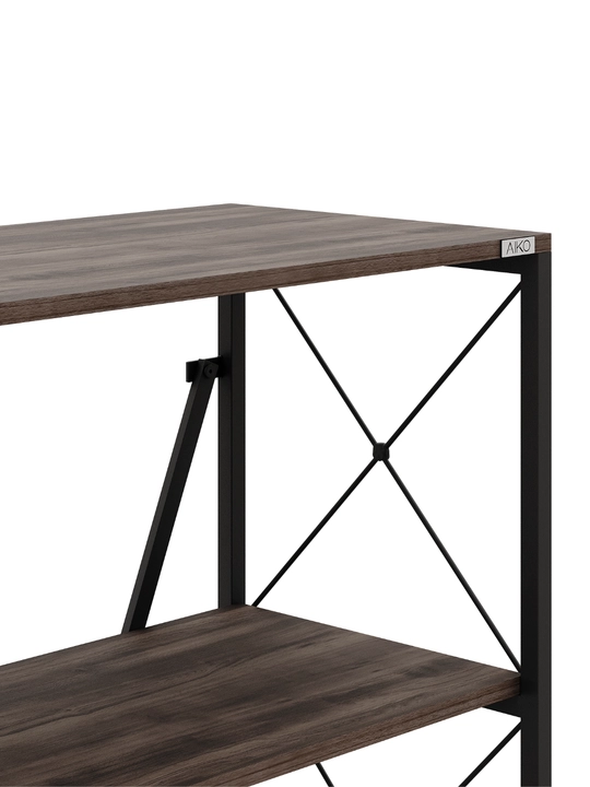 AIKO Krosses stellaj, kitob va o‘simliklar uchun taglik, lift javoni, 80 x 40 x 200 sm