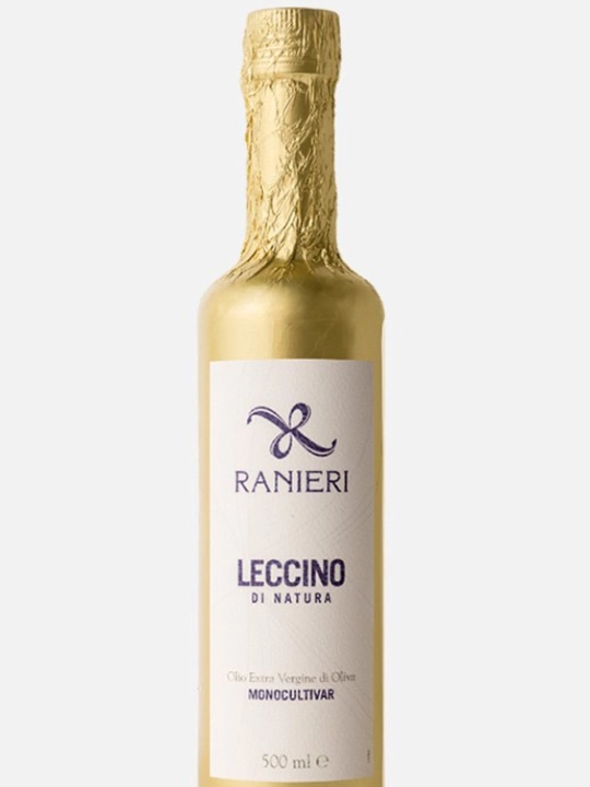 Ranieri Leccino di Natura Extra Virgin zaytun yog‘i, birinchi sovuq siqish, Italiya, 500 ml